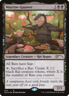 Marrow-Gnawer Secret Lair Drop - Rat Art